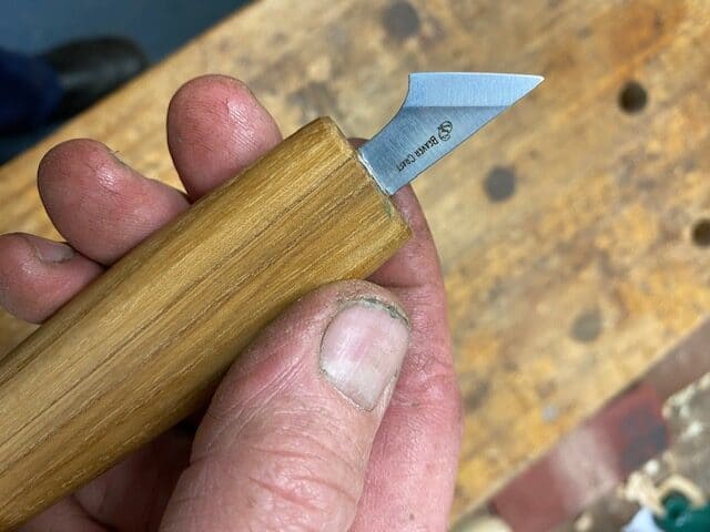 BeaverCraft C11 Knife for Geometric Woodcarving, coltello da